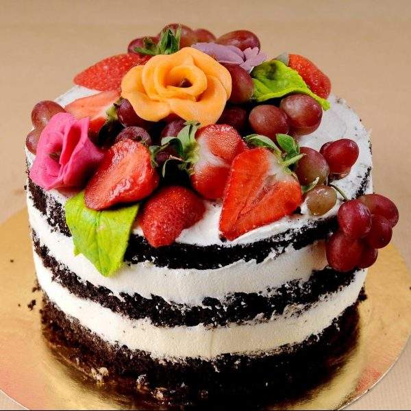 Naked cake
