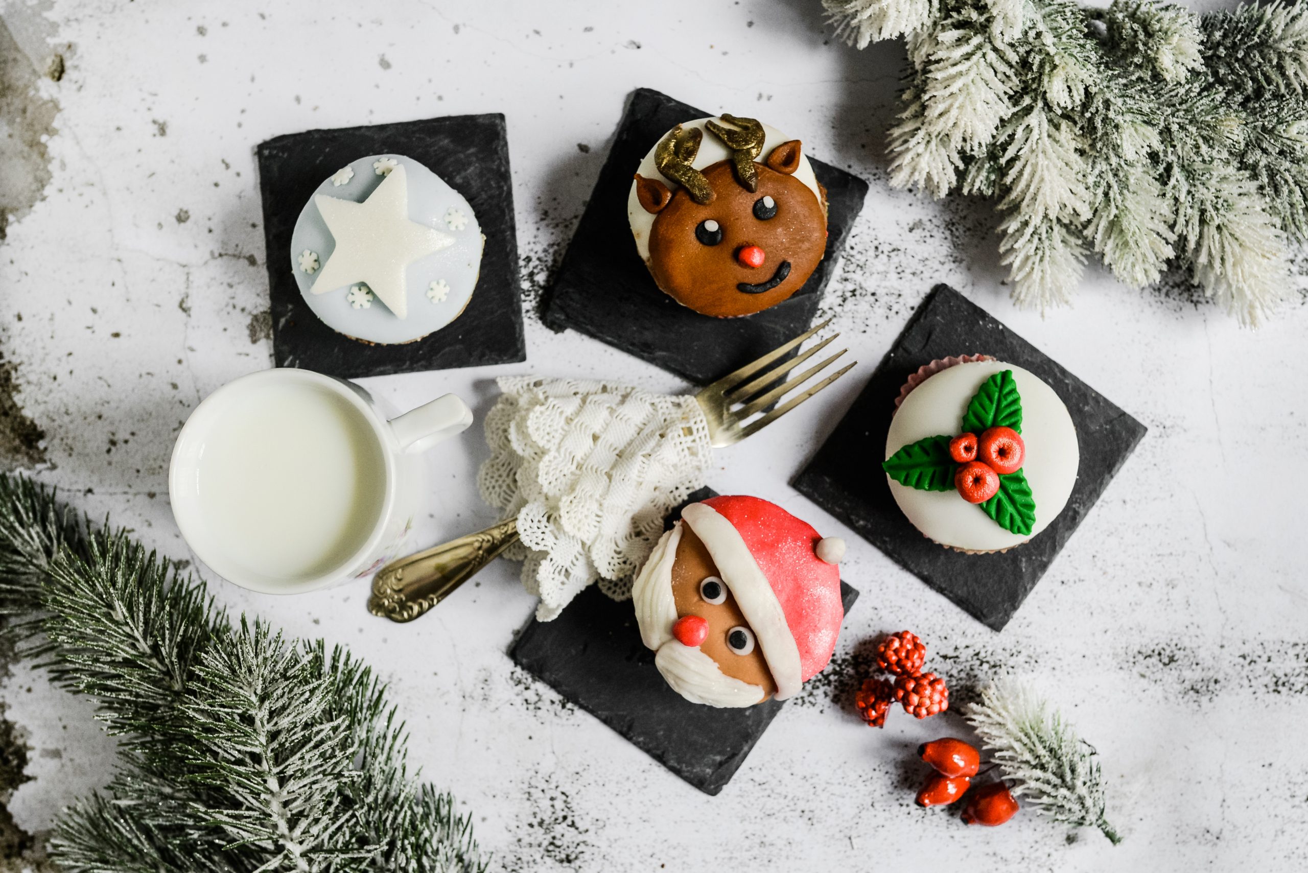 Karácsonyi cupcake válogatás